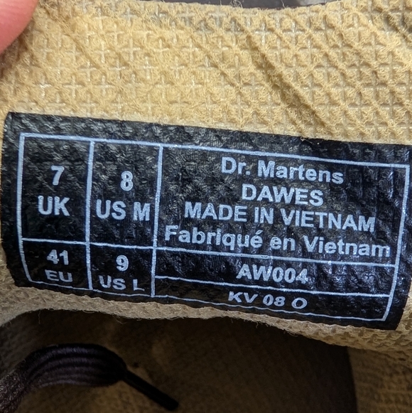 Dr. Martens Dark Brown Leather Oxfords - Picture 8 of 8